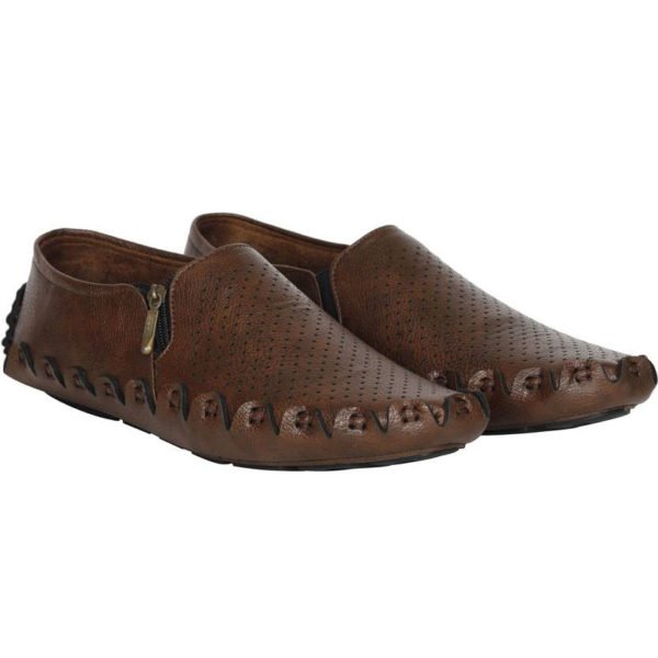 Kraasa Fan Loafers  (Brown)