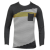 TSX Striped Men's Round Neck Grey T-Shirt - Image 3