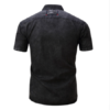 Short Sleeve Denim Shirt - Image 3