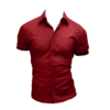 Casual Fashion Male Shirt Short Sleeves - Image 2