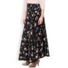 Trend Arrest Women Black Printed Palazzo Trousers - Image 3